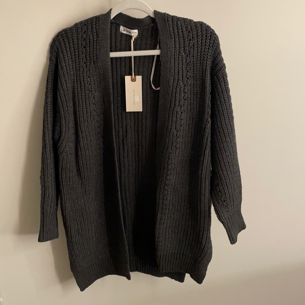 NEW!! Gray boutique cardigan